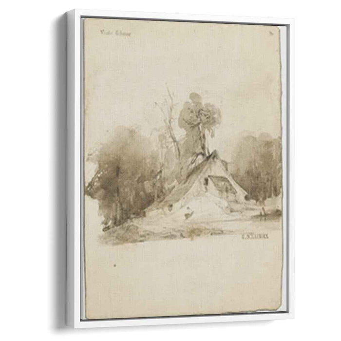 The Cottage in the grove (1838) by Eugene Delacroix