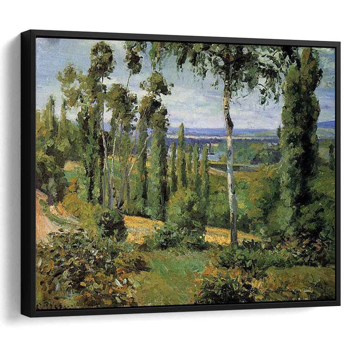 The Countryside in the Vicinity of Conflans Saint Honorine (1874) by Camille Pissarro