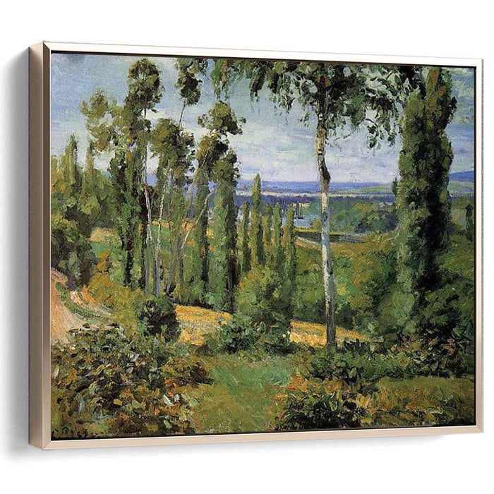 The Countryside in the Vicinity of Conflans Saint Honorine (1874) by Camille Pissarro