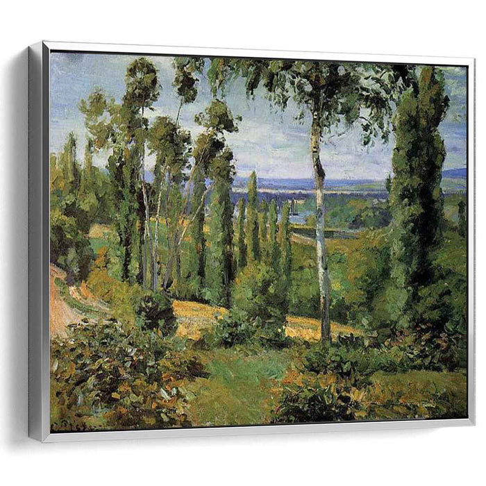 The Countryside in the Vicinity of Conflans Saint Honorine (1874) by Camille Pissarro