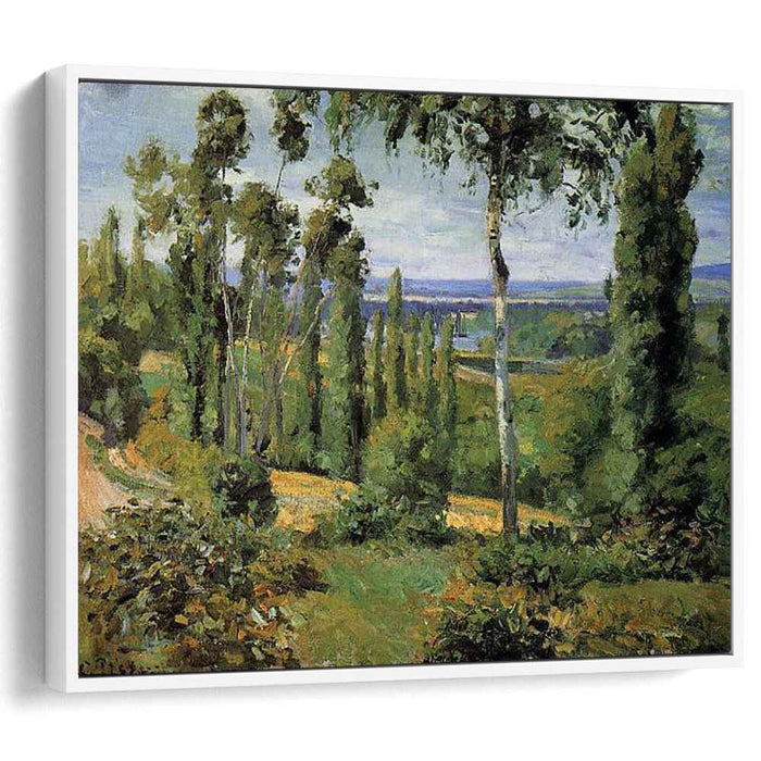 The Countryside in the Vicinity of Conflans Saint Honorine (1874) by Camille Pissarro