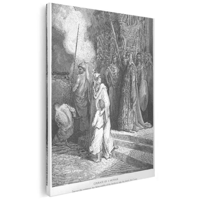 The Courage of a Mother by Gustave Dore