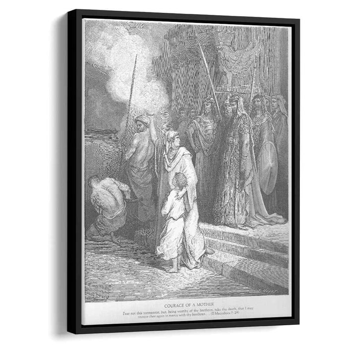 The Courage of a Mother by Gustave Dore