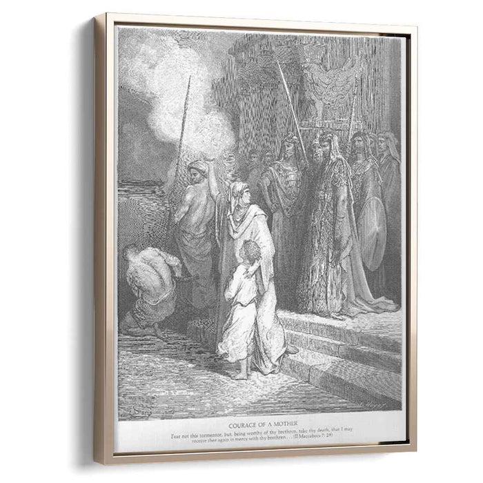 The Courage of a Mother by Gustave Dore