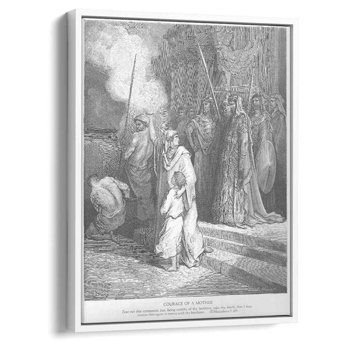 The Courage of a Mother by Gustave Dore