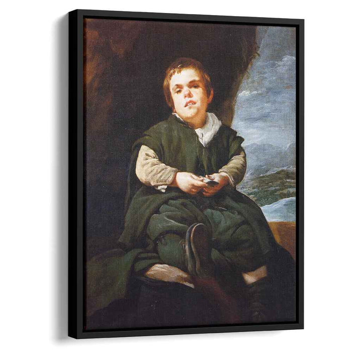 The Court Dwarf, Don Franciso Lezcano called 'El Nino de Vallecas' by Diego Velazquez