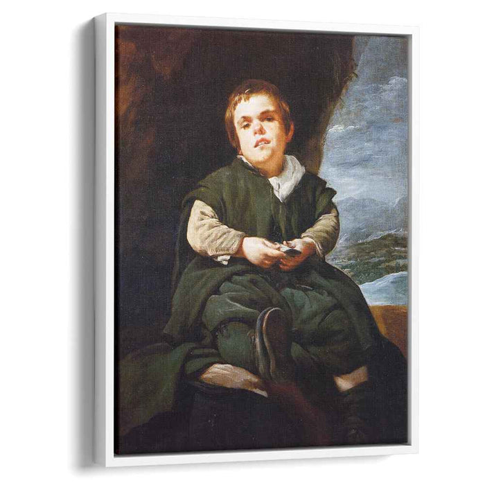 The Court Dwarf, Don Franciso Lezcano called 'El Nino de Vallecas' by Diego Velazquez