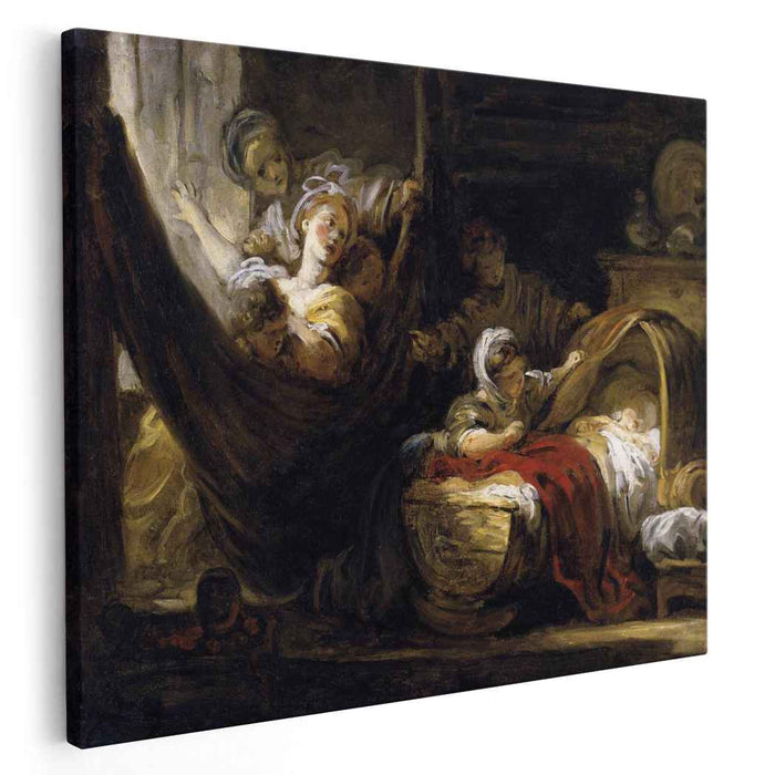 The Cradle (1765) by Jean-Honore Fragonard