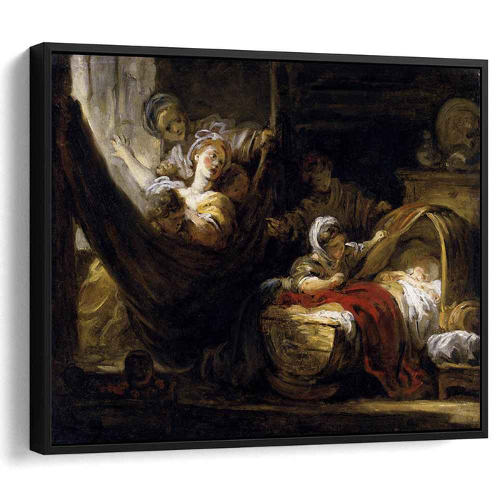 The Cradle (1765) by Jean-Honore Fragonard