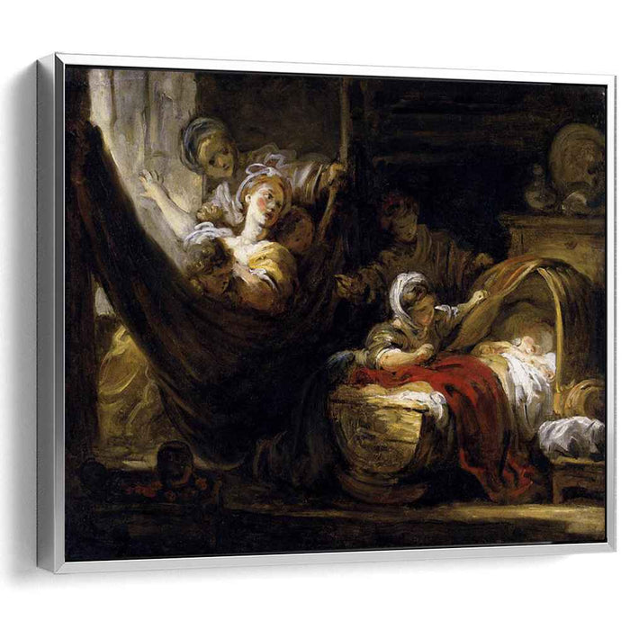 The Cradle (1765) by Jean-Honore Fragonard