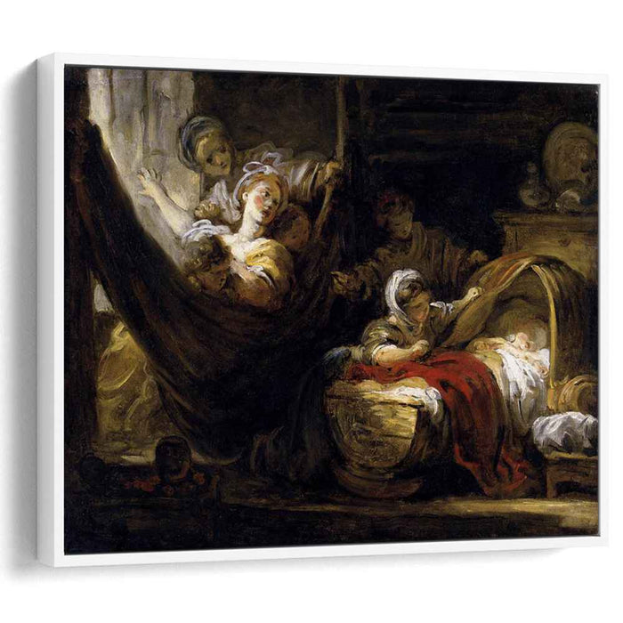 The Cradle (1765) by Jean-Honore Fragonard