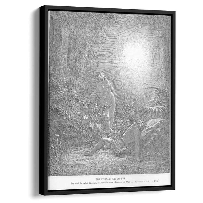 The Creation of Eve by Gustave Dore