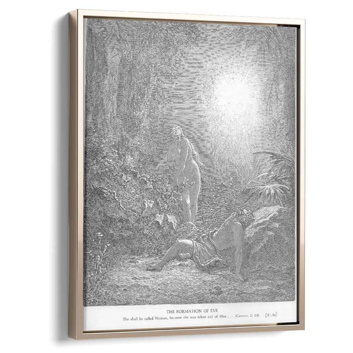 The Creation of Eve by Gustave Dore