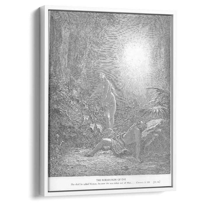 The Creation of Eve by Gustave Dore