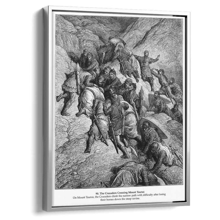 The Crusaders Crossing Mount Taurus by Gustave Dore