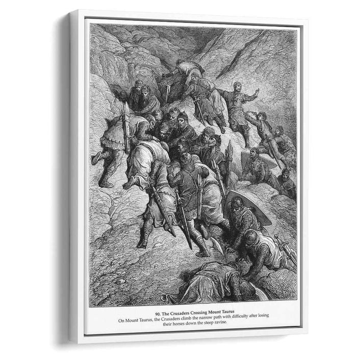 The Crusaders Crossing Mount Taurus by Gustave Dore
