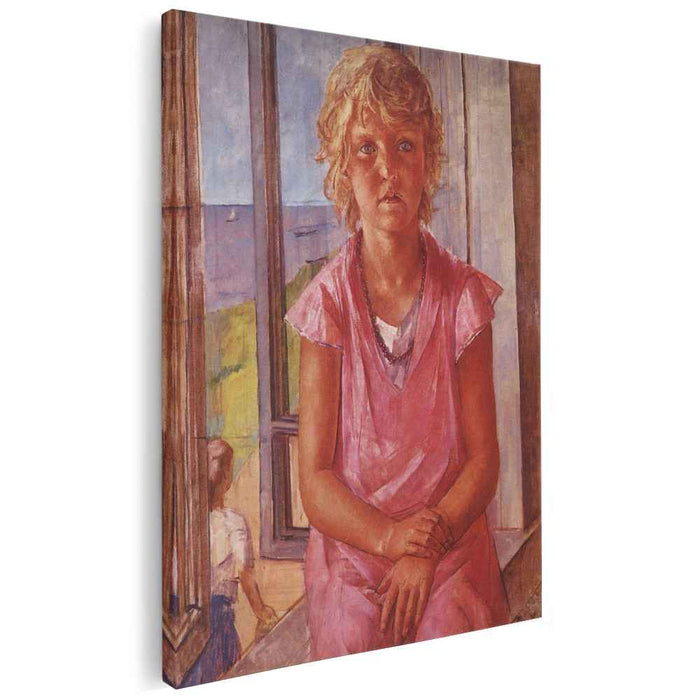 The daughter of a fisherman (1936) by Kuzma Petrov-Vodkin