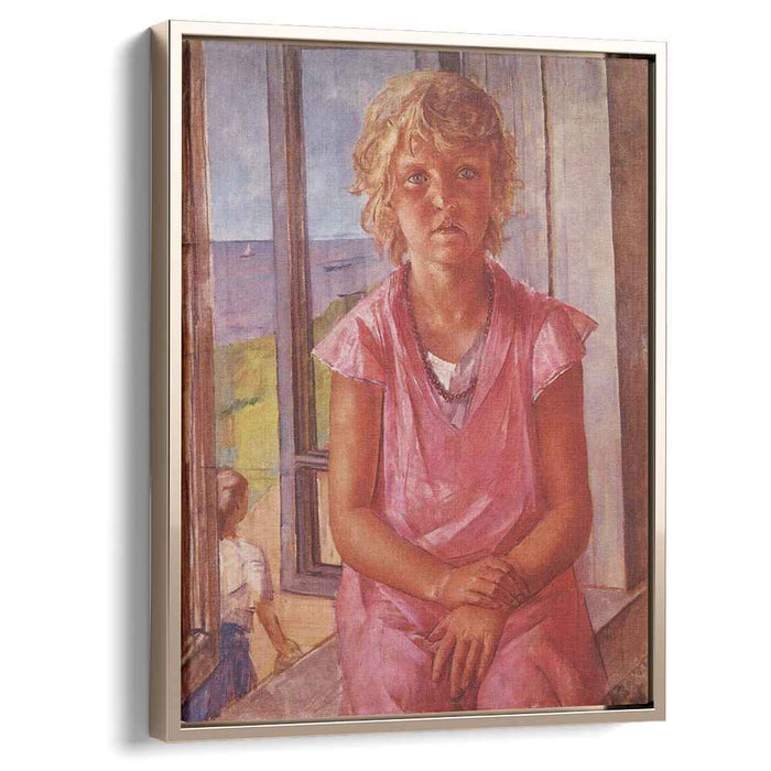 The daughter of a fisherman (1936) by Kuzma Petrov-Vodkin