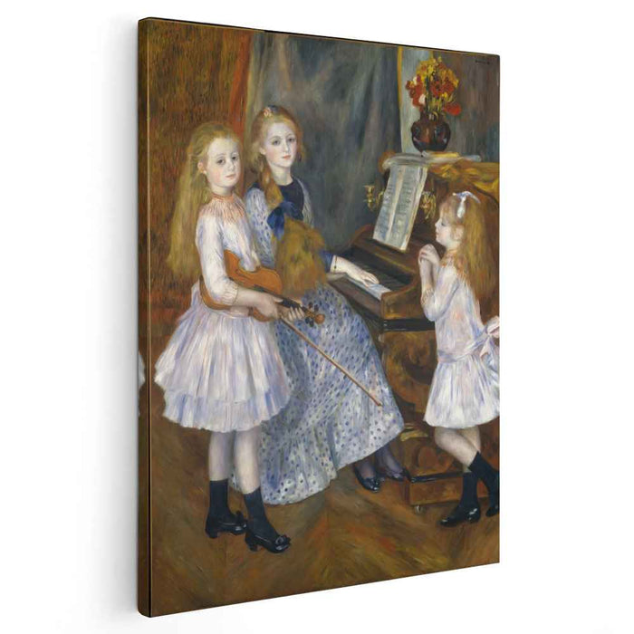 The Daughters of Catulle Mendes (1888) by Pierre-Auguste Renoir