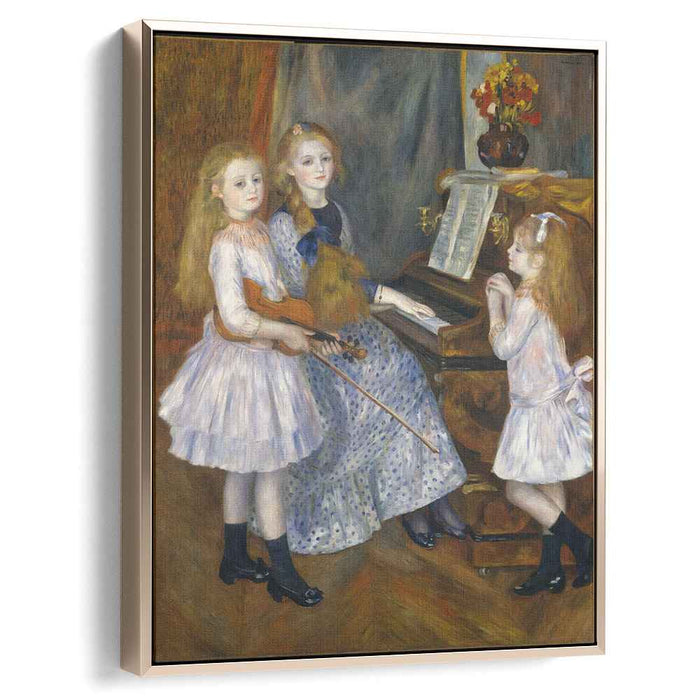 The Daughters of Catulle Mendes (1888) by Pierre-Auguste Renoir
