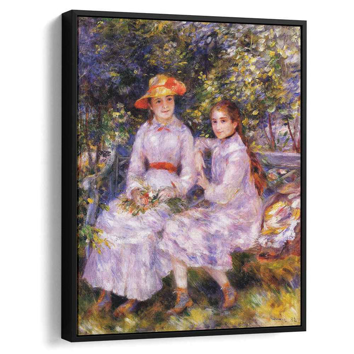 The Daughters of Paul Durand Ruel (Marie Theresa and Jeanne) (1882) by Pierre-Auguste Renoir