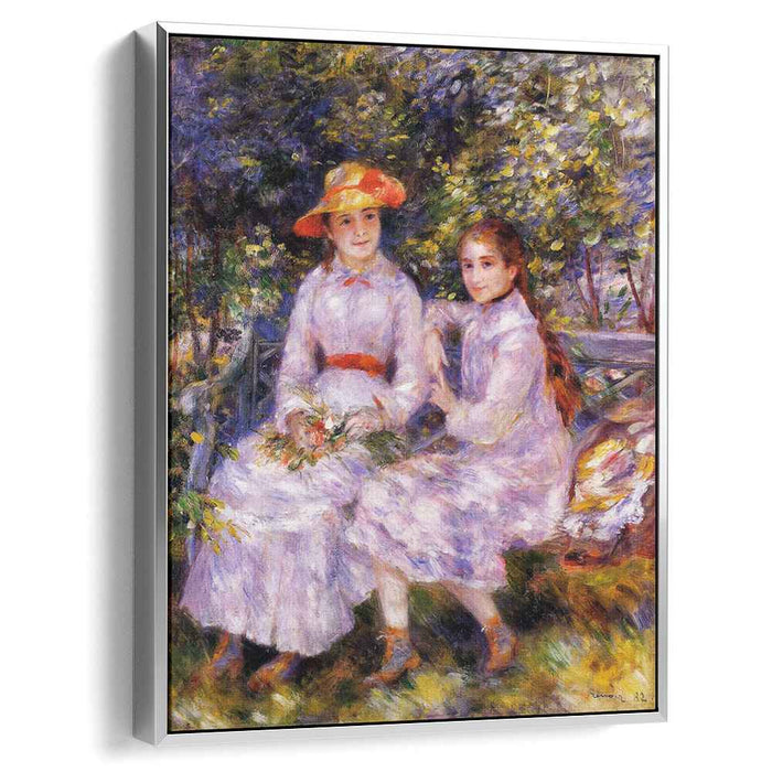 The Daughters of Paul Durand Ruel (Marie Theresa and Jeanne) (1882) by Pierre-Auguste Renoir