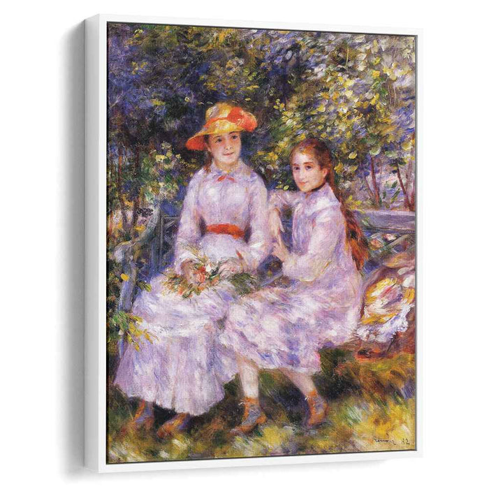 The Daughters of Paul Durand Ruel (Marie Theresa and Jeanne) (1882) by Pierre-Auguste Renoir