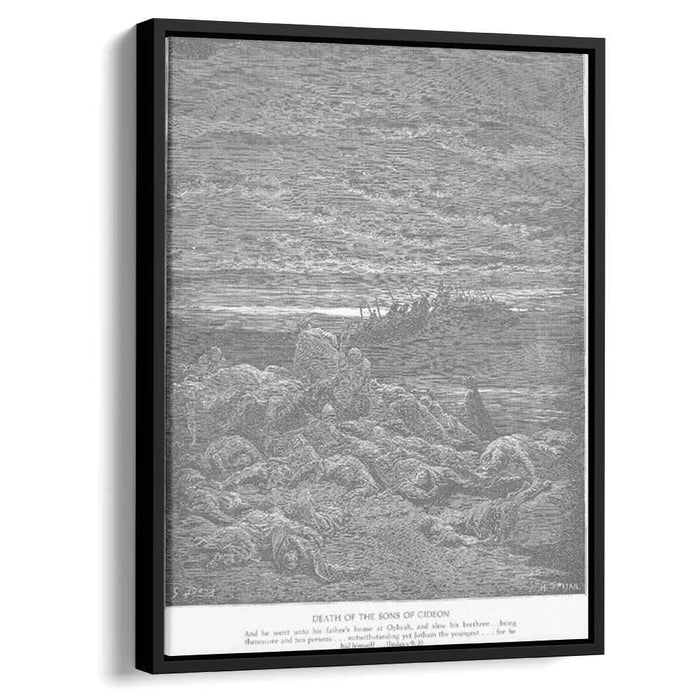 The Death of Gideon's Sons by Gustave Dore