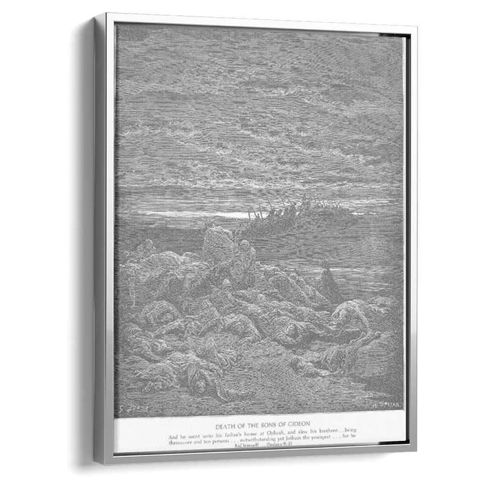 The Death of Gideon's Sons by Gustave Dore