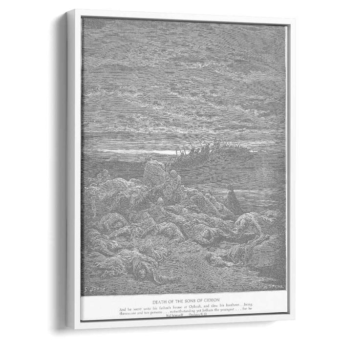 The Death of Gideon's Sons by Gustave Dore
