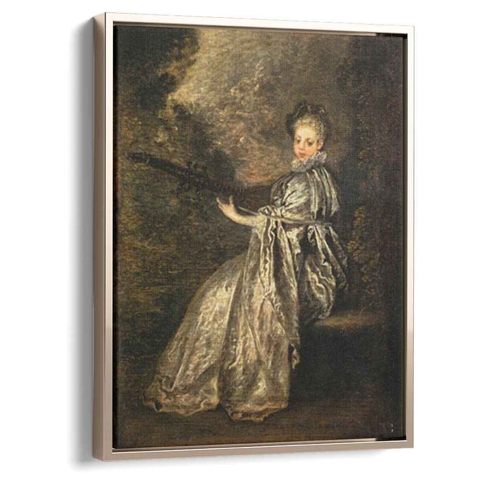 The Delicate Musician (1717) by Antoine Watteau