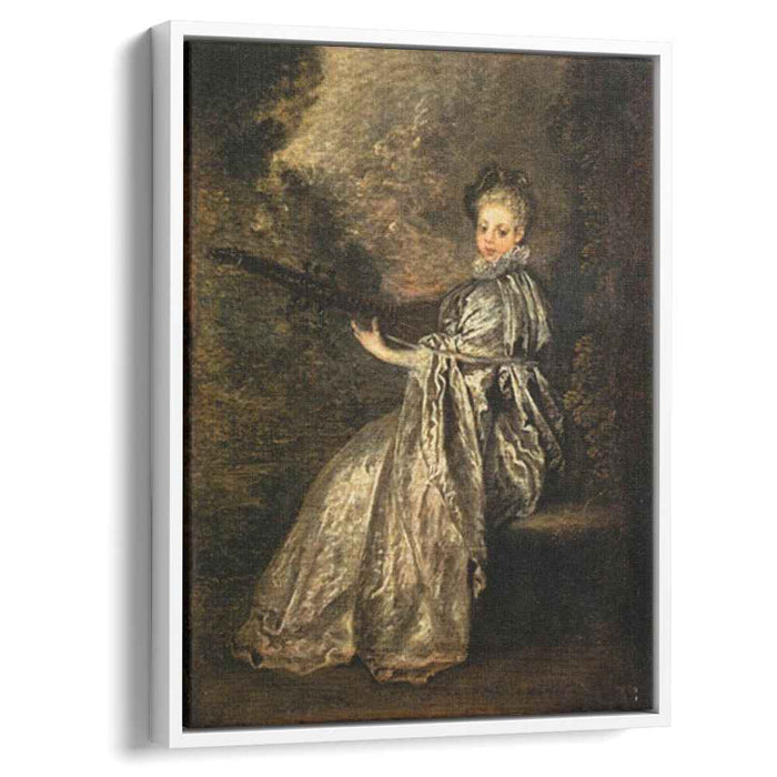 The Delicate Musician (1717) by Antoine Watteau