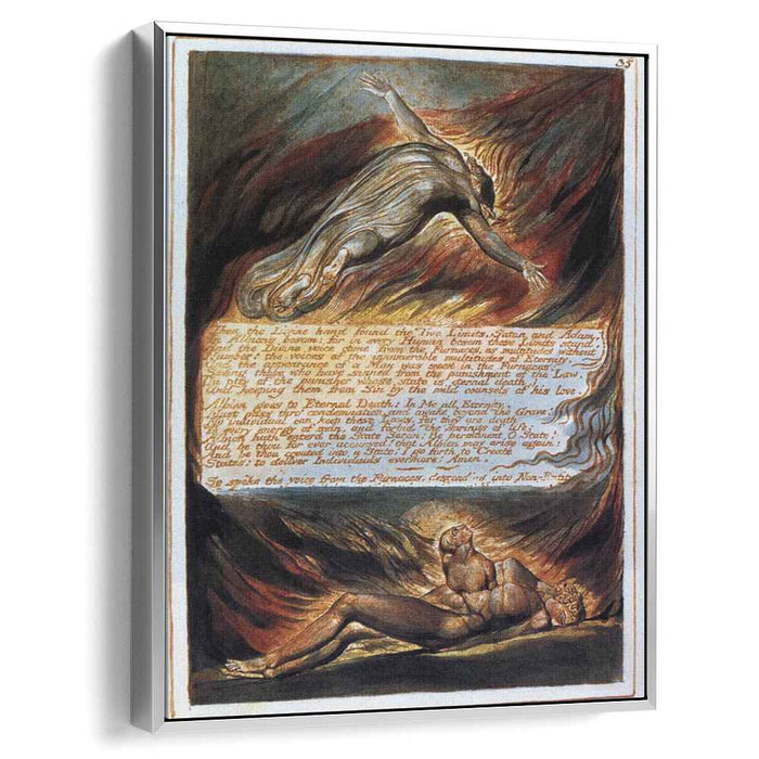 The Descent Of Christ (1820) by William Blake