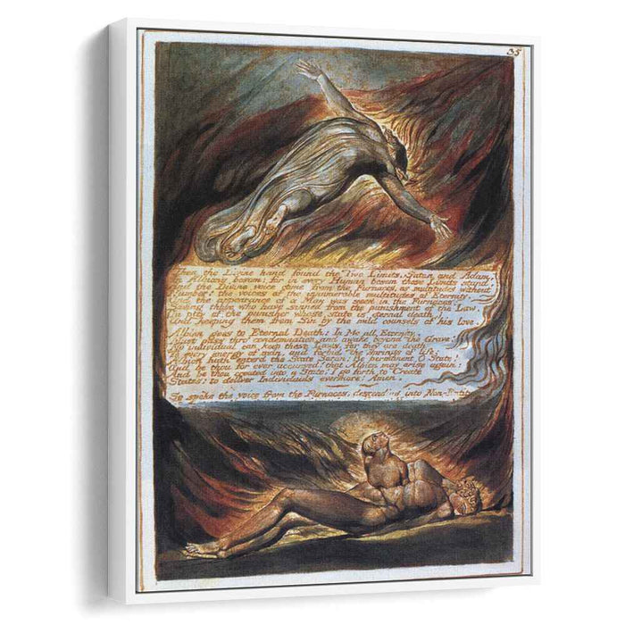 The Descent Of Christ (1820) by William Blake