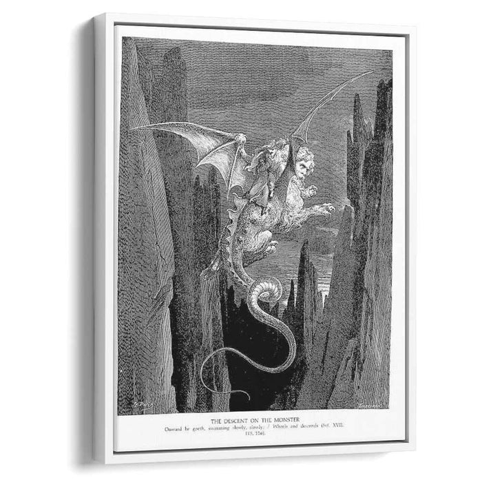 descent monsters The Descent on The Monster by Gustave Dore