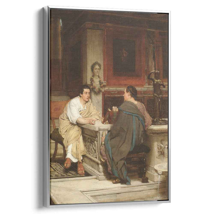 The Discourse by Sir Lawrence Alma-Tadema
