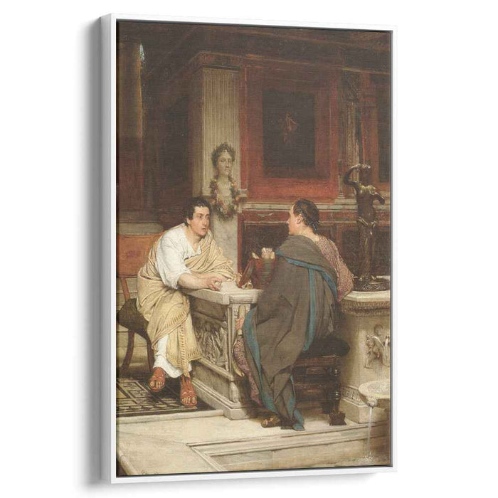 The Discourse by Sir Lawrence Alma-Tadema