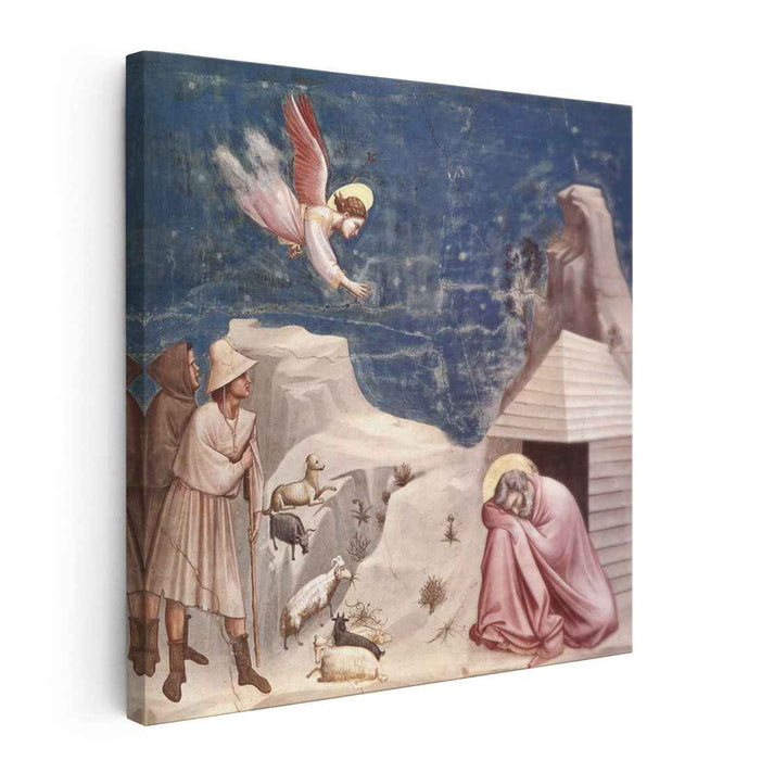 The Dream of Joachim (1305) by Giotto