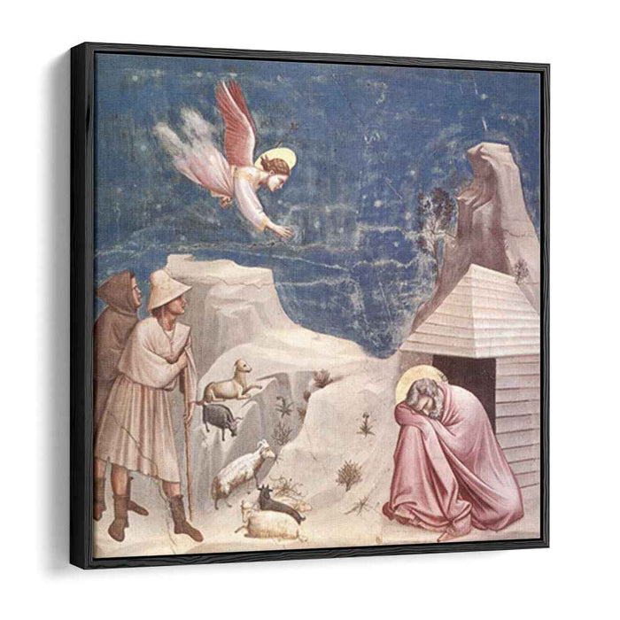 The Dream of Joachim (1305) by Giotto