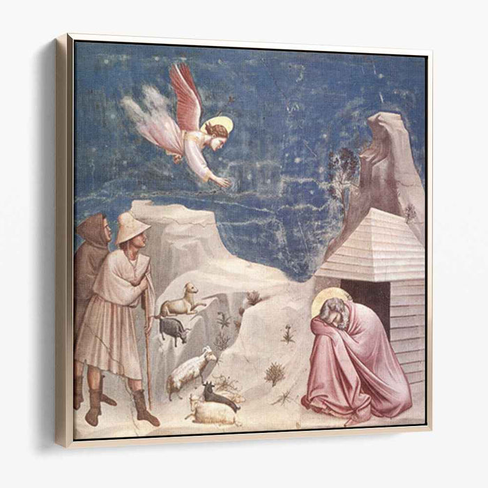 The Dream of Joachim (1305) by Giotto