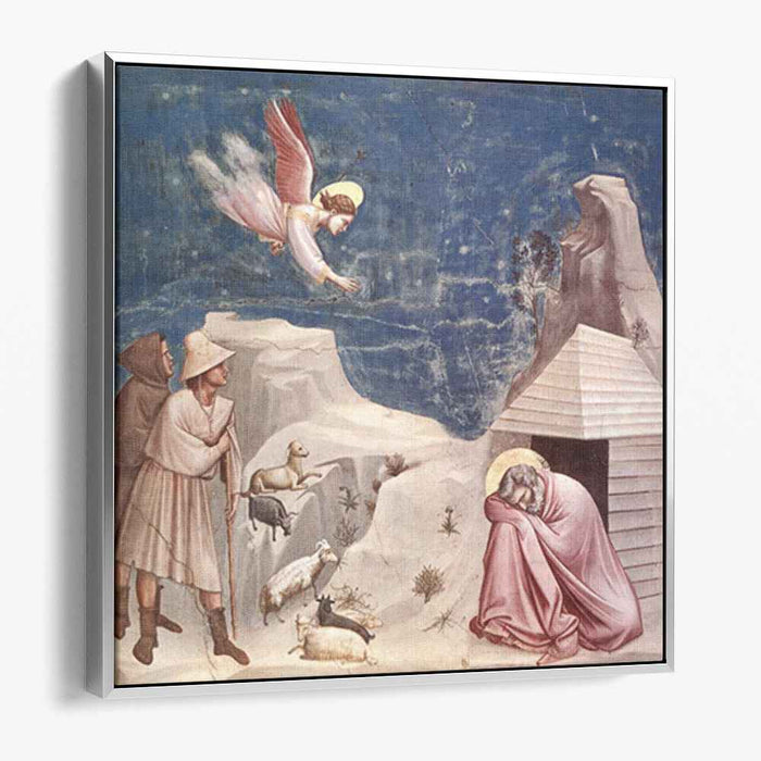 The Dream of Joachim (1305) by Giotto
