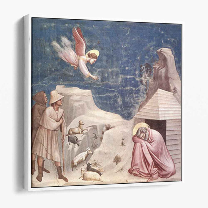 The Dream of Joachim (1305) by Giotto