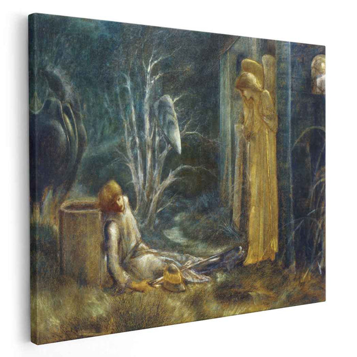 The Dream of Lancelot (Study) by Edward Burne-Jones