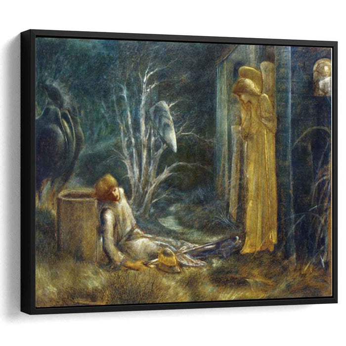 The Dream of Lancelot (Study) by Edward Burne-Jones