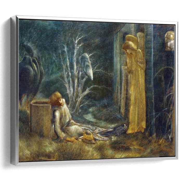 The Dream of Lancelot (Study) by Edward Burne-Jones