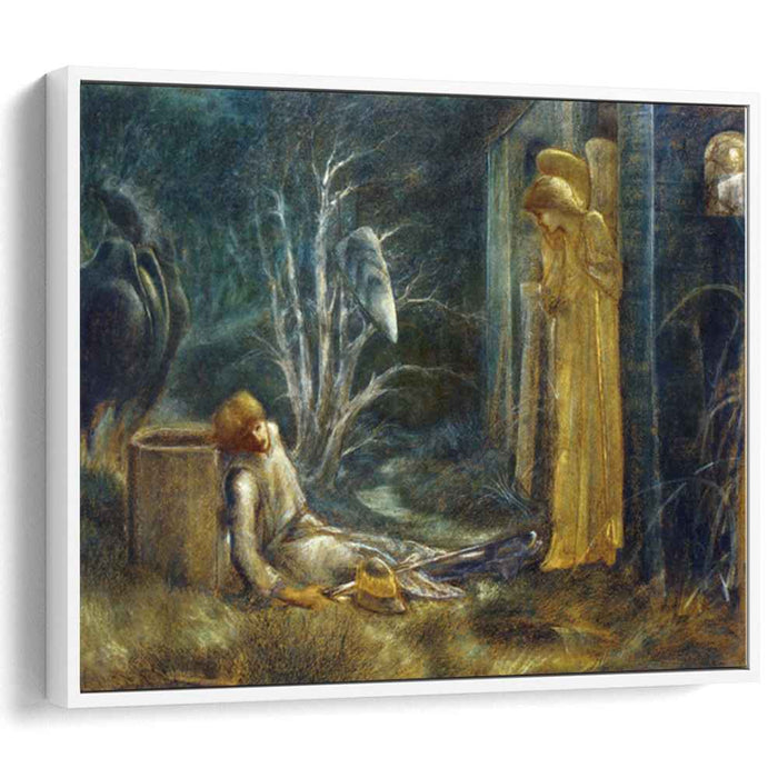 The Dream of Lancelot (Study) by Edward Burne-Jones