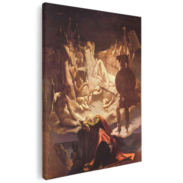 The Dream of Ossian (1813) by Jean Auguste Dominique Ingres