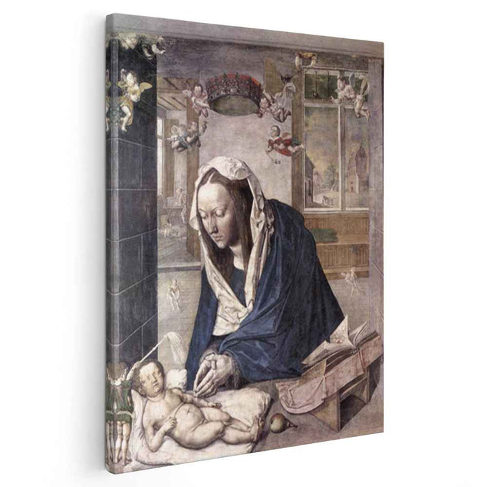 Dresden Altarpiece (central panel - Madonna and Child) (1496) by Albrecht Durer