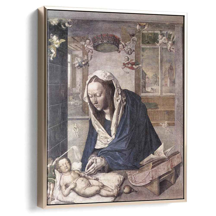 Dresden Altarpiece (central panel - Madonna and Child) (1496) by Albrecht Durer