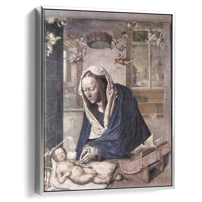 Dresden Altarpiece (central panel - Madonna and Child) (1496) by Albrecht Durer